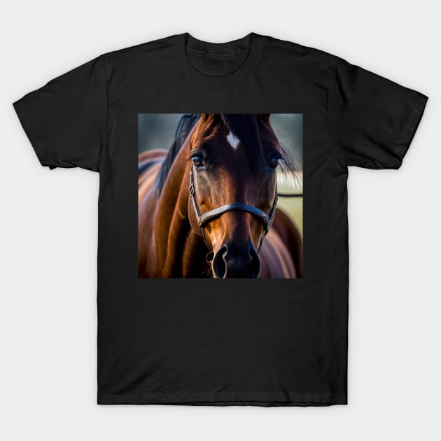 Horses Series T-Shirt by VISIONARTIST